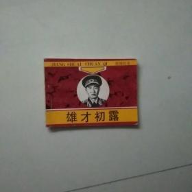 将帅传奇，雄才初露。