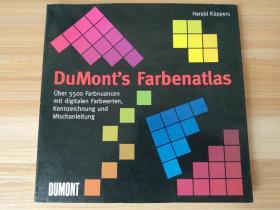 德语原版书 DuMonts Farbenatlas. (German) Paperback – Feb. 1 1999 by Harald KÃ¼ppers (Author) / 色彩图集：5500种颜色，分类符号和混合颜色指南