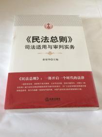 民法总则：司法适用与审判实务 【品相好   未拆外塑封】