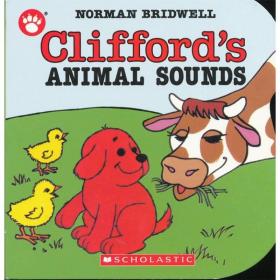 现货 Clifford's Animal Sounds (Clifford the Small Red Puppy)