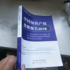 中国知识产权指数报告2018【正版 内页无勾画 首2页字迹】