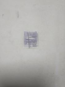 外国小邮票 日本庙宇图案