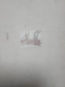 外国邮票小邮票 厂房图案