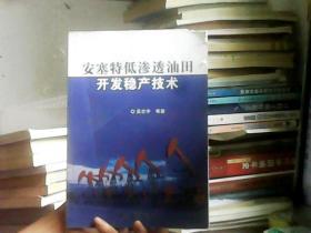 安塞特低渗透油田开发稳产技术