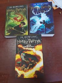 Harry Potter and the Half-Blood Prince: 三本合售2-3-6册