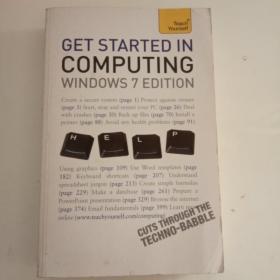 原版外文Get Started with Computing Window 7 Edition[了解Windou 7]