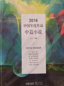 2016中国年度作品 中篇小说