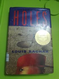 Holes路易斯·萨查尔，著（该书下端书口曾经受潮，慎拍。看品相说明）