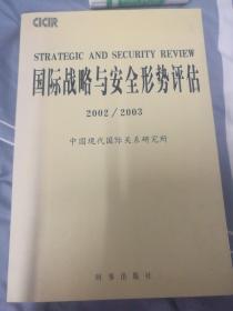 国际战略与安全形势评估:2002～2003