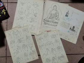 《藏传佛教绘画艺术》  《逛庙指南》两书稿本   原图数百幅
   作者费新碑与张世英往来信札数封