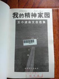我的精神家园:王小波杂文自选集 (纪念版)【馆藏】