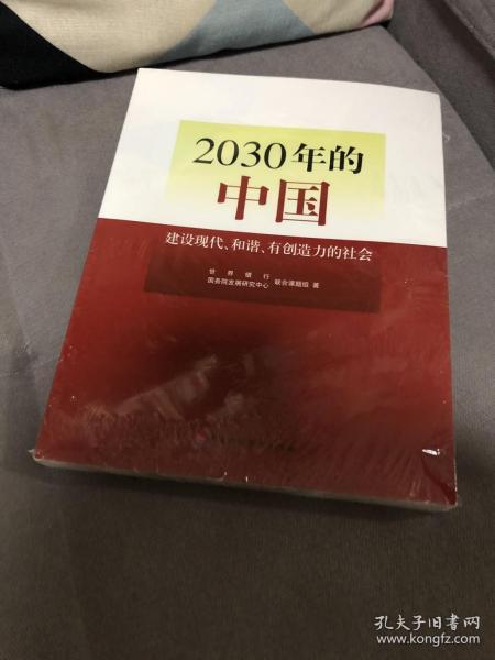 2030年的中国：建设现代化和谐有创造力的社会