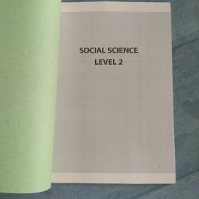 SAT练习SOCIAL SCIENCE LEVEL2