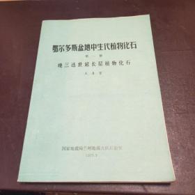 鄂尔多斯盆地中生代植物化石 第一册