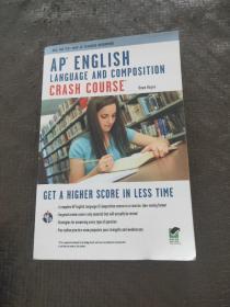 Ap English Language & Composition Crash Course 英文原版书 书品如图 避免争议