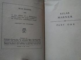 SILAS MARNER