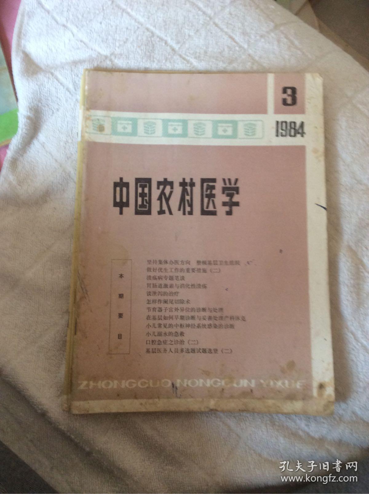 中国农村医学