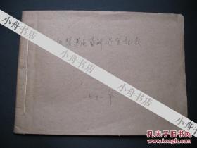 1950年代初 受训人员 登记表一批 珍贵历史资料 收藏一段真历史  请看图！