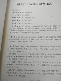 《扬子江上流地方调查日志》1936年出版 160页文字 180张珍贵老图片／日文精装／二战期间日本对长江上游的各种调查／图片为铜版纸印刷