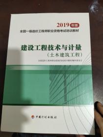 建设工程技术与计量 土木建筑工程 2019一级造价师官方教材