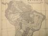 著名出版家《读书》主编沈 昌 文 签名校对 50-60年代手绘地图一幅《欧洲人征服前的南美洲各族人民、现代南美洲的各族人民》   尺寸48/37厘米  油光纸  有铅笔标注处