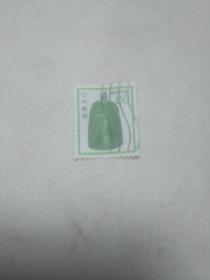 小外国邮票小邮票 钟图案