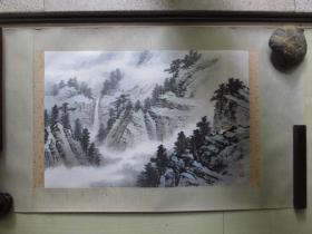 廖赐福画           山水