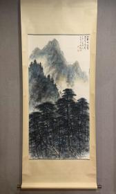 黎雄才(款)〈谷静山深〉