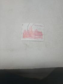 小外国邮票小邮票 城堡图案