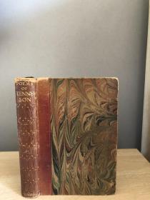 1926年 POEMS OF TENNYSON 1829-1869  精致皮脊 18*12.5cm