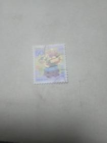 小外国邮票小邮票 灯台图案