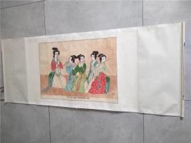 名画家人物画，已装裱