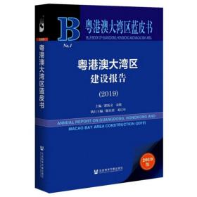 粤港澳大湾区蓝皮书　粤港澳大湾区建设报告（2019）