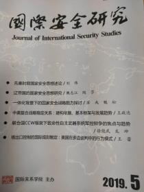 国际安全研究2019.5