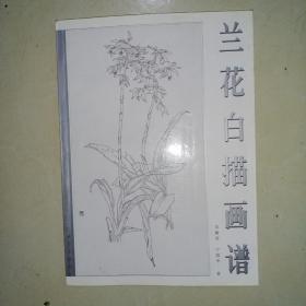 兰花白描画谱（16开）