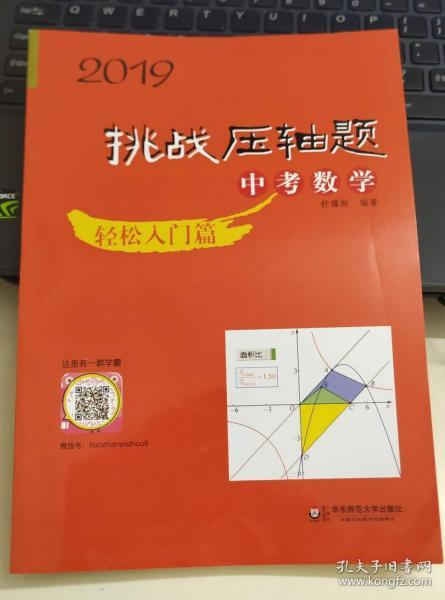 2019 挑战压轴题·中考数学－轻松入门篇