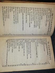 1730年  The Works of Edmund Waller Esq in Verse and Prose  《埃德蒙·沃勒诗文集 》 精美藏书票 少许插图 1本全