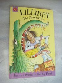 LILLIBET:The Monster Vet 英文原版 插绘本