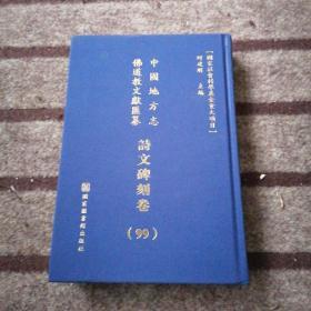 中国地方志佛道教文献汇纂:诗文碑刻卷（99册）精装   江苏省...镇江市