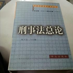 刑事法总论——中国刑事法学研究丛书