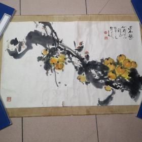 陈明谋 国画  82*50cm左右