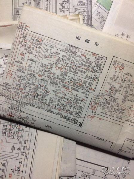 藏品维护参考电路图【彩色电视机】三洋CTP6934-00型