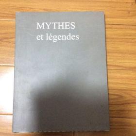 少见外文原版书（精装本）插图精美-MYTHES et legendes（神话与传说）