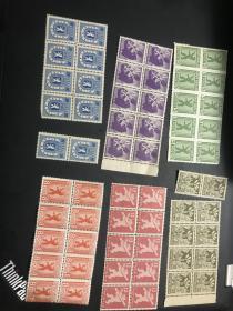 重建柏林熊邮票6种不同10连票 重建柏林1950年左右 邮票 6种不同 共60张 多几张赠送的 便宜出 先到先得。