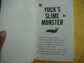 Yucks Slime Monster 英文插绘本