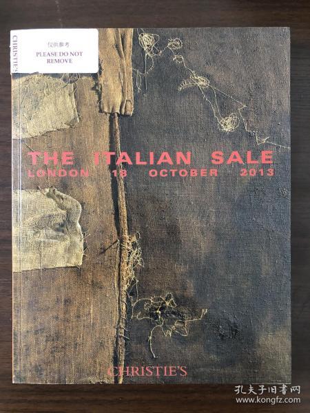 THE ITALIAN SALE 2013.10 佳士得 伦敦 1175