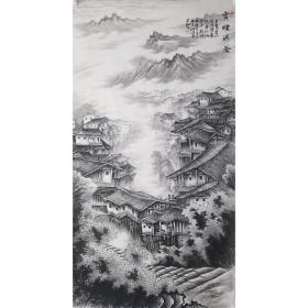 江老师六尺山水2