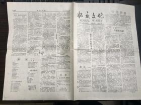 怀庆文化 1985年第二期 河南省沁阳县文化馆编印 九五好品稀见