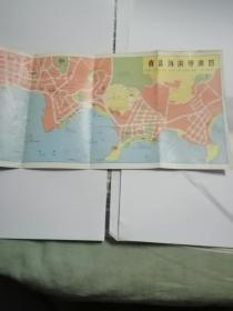 [老地图]青岛海滨导游图 1982--西边租屋袋子