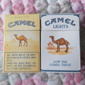 3D烟标（CAMEL）二种合售